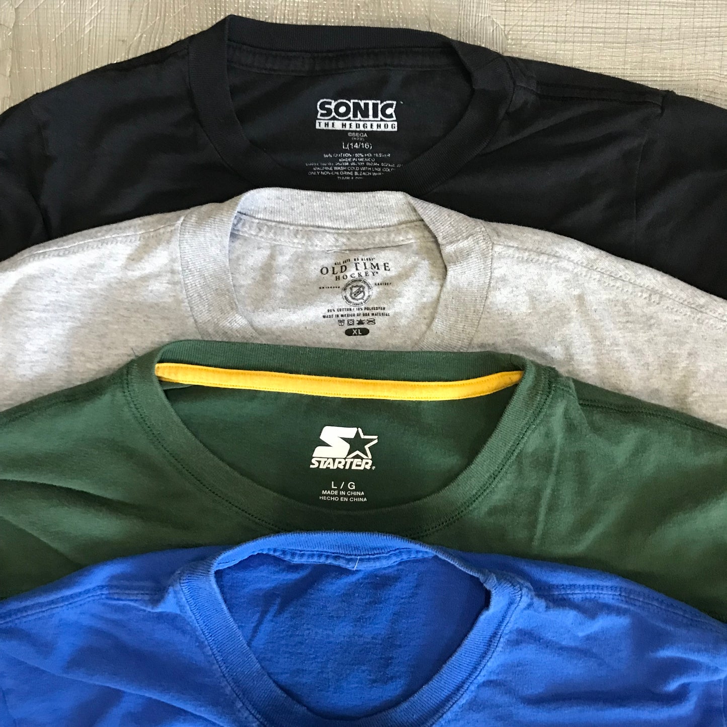 [現物] US ロンT/長袖Tシャツ 16pcs H0818003