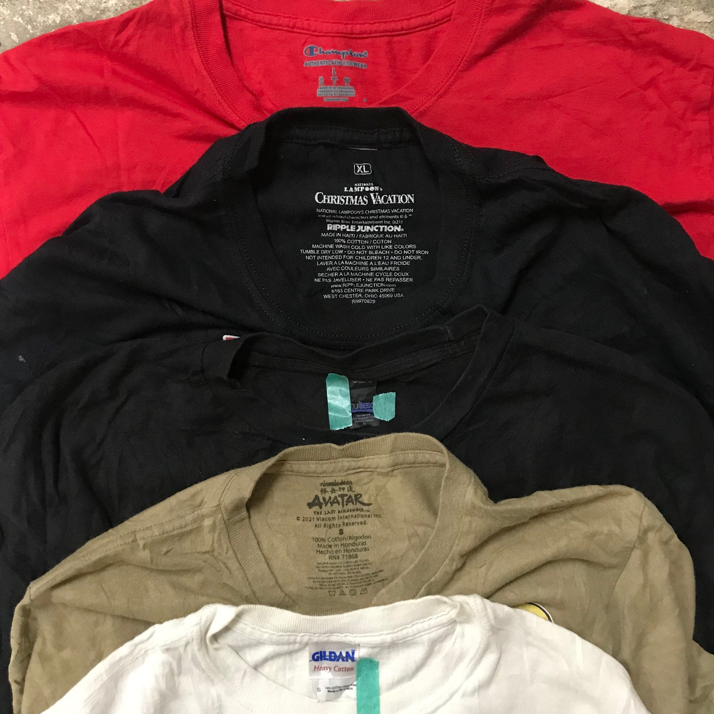 [現物] 00s アメカジプリントTシャツ 20pcs D0707004