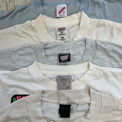 [現物] 90s 白系Tシャツ(シミあり) 20pcs B0708005
