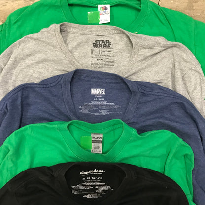 [現物] キャラクターTシャツ 20pcs H0803004