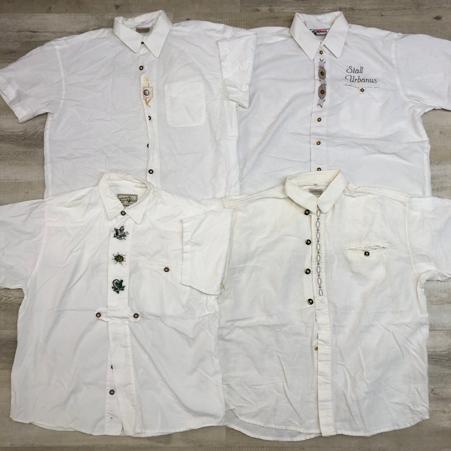 [現物] 半袖チロリアンシャツ 15pcs G0813003