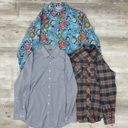 [現物] 長袖柄シャツ 11pcs G0821004