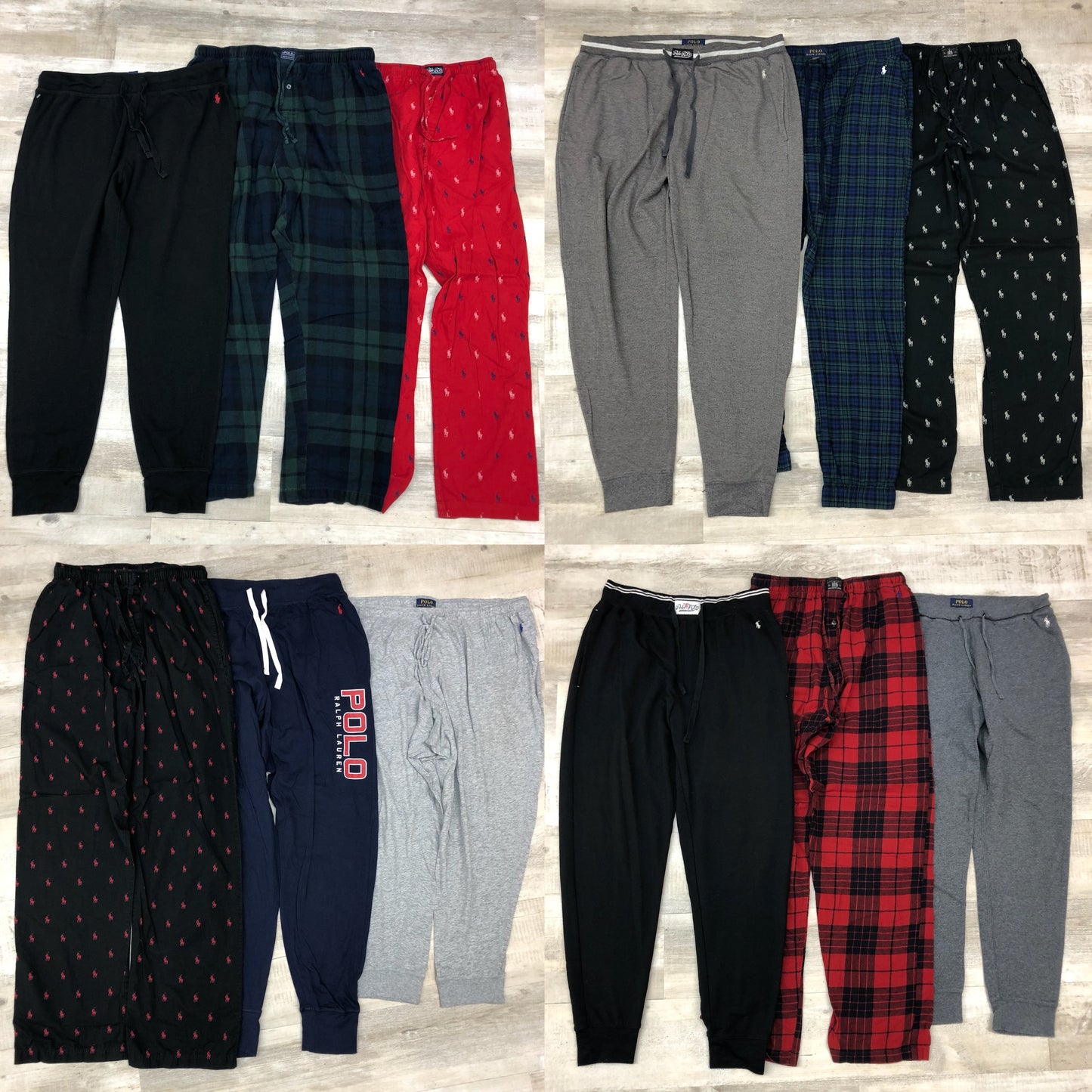 [現物] ラルフローレンパジャマパンツ(柄ミックス) 12pcs H0819004