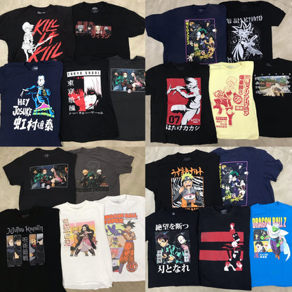 [現物] 00s アニメTシャツ 20pcs H0806002