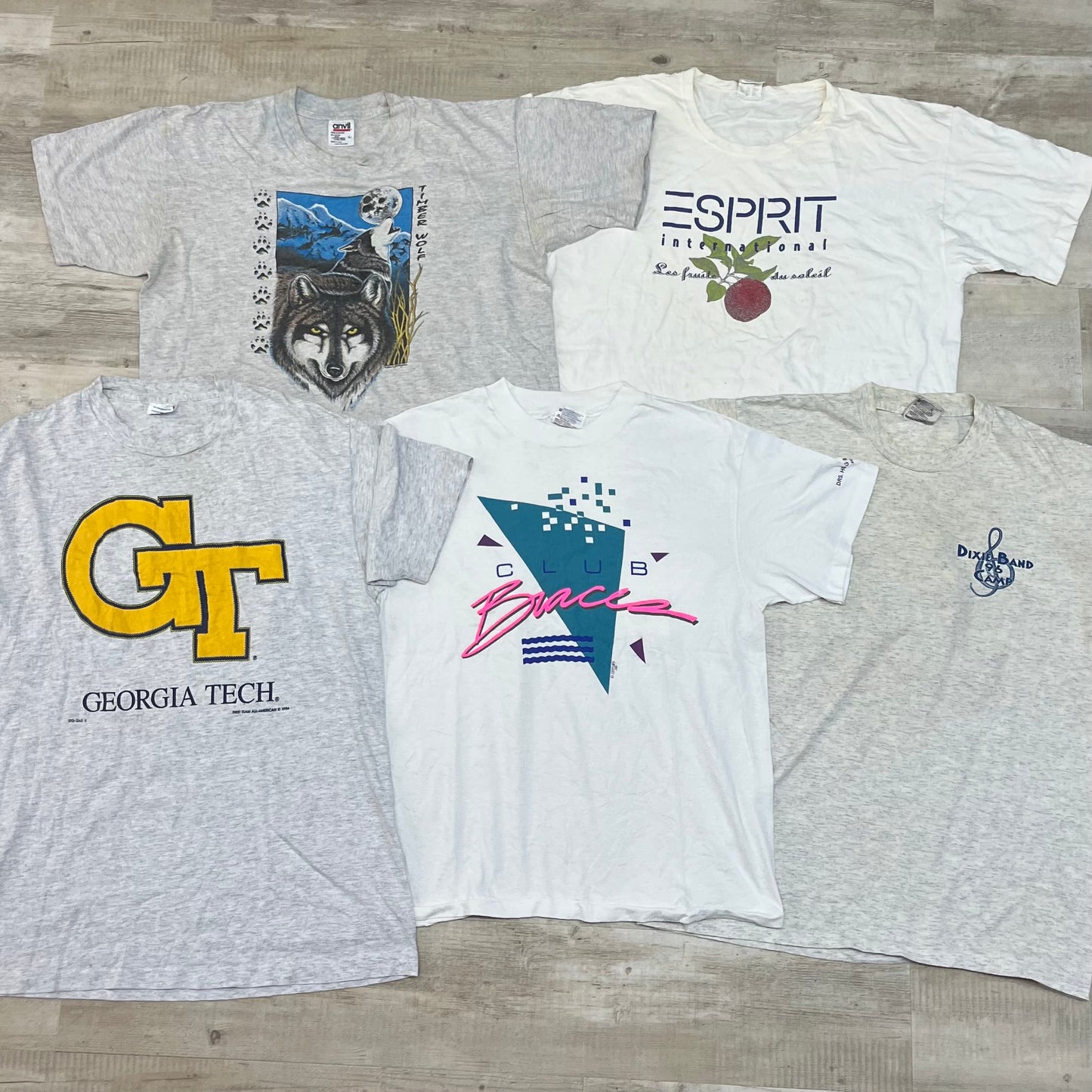 [現物] 90s 白Tシャツ(シミあり) 20pcs C0713001
