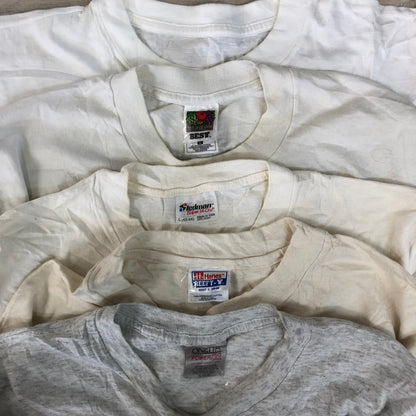 [現物] 90s 白Tシャツ(シミあり) 20pcs G0815003