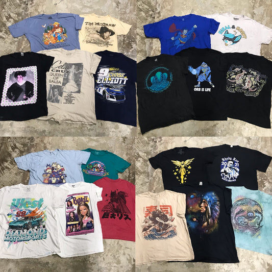 [現物] 00s アメカジプリントTシャツ 20pcs D0629006