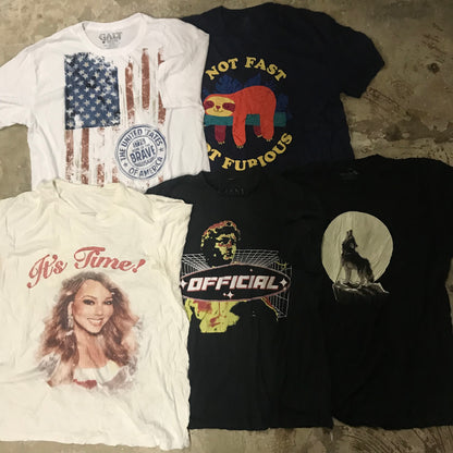 [現物] 00s アメカジプリントTシャツ 20pcs D0702004
