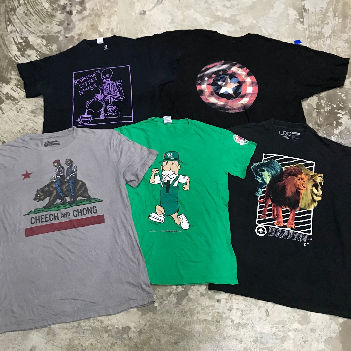 [現物] 00s アメカジプリントTシャツ 20pcs D0629005