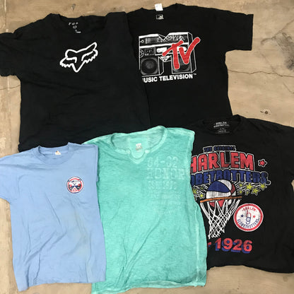 [現物] アメカジプリントTシャツ 20pcs G0730003