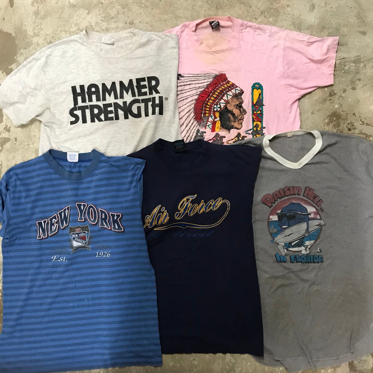 [現物] 90s Tシャツ(B品/小穴/汚れ) 20pcs D0709004