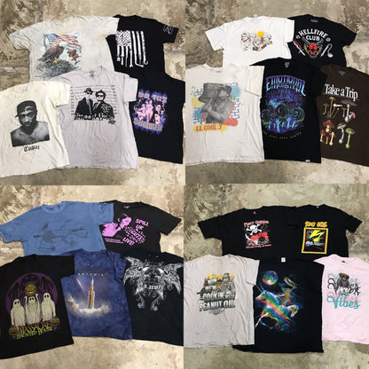 [現物] 00s アメカジプリントTシャツ 20pcs D0629004