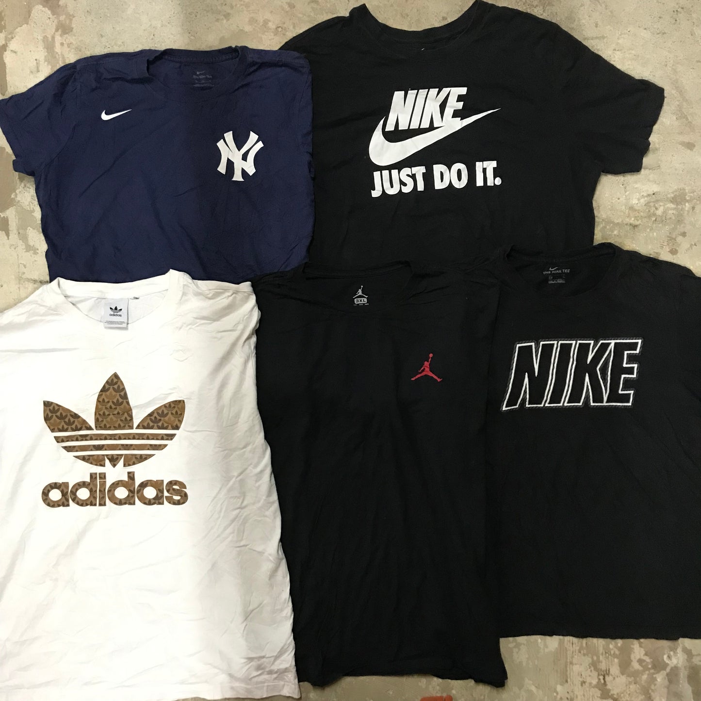 [現物] 00s スポーツブランドTシャツ 20pcs D0714004