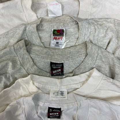 [現物] 90s 白Tシャツ(シミあり) 20pcs C0713003
