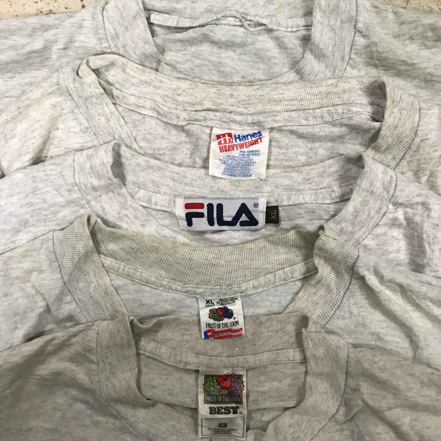 [現物] 90s 白系Tシャツ(シミあり) 20pcs D0622006