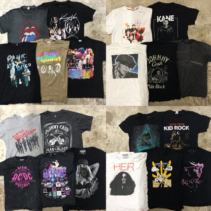 [現物] ミュージック/バンドTシャツ 21pcs D0714005