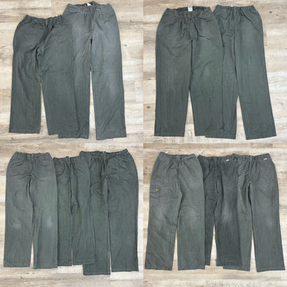 [現物] ユーロメディカルパンツ(グレー染め) 10pcs C0717002