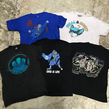 [現物] 00s アメカジプリントTシャツ 20pcs D0629006