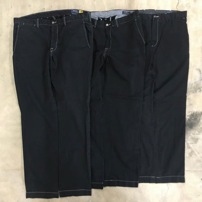 [現物] ラルフチノパンローレン/黒染め 12pcs H0727003