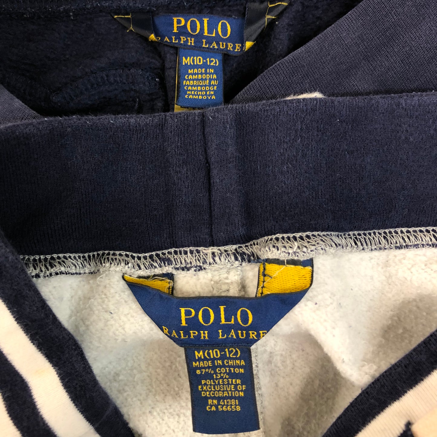 [現物] ラルフローレンスウェットパンツ(スモールサイズ) 8pcs G0810001