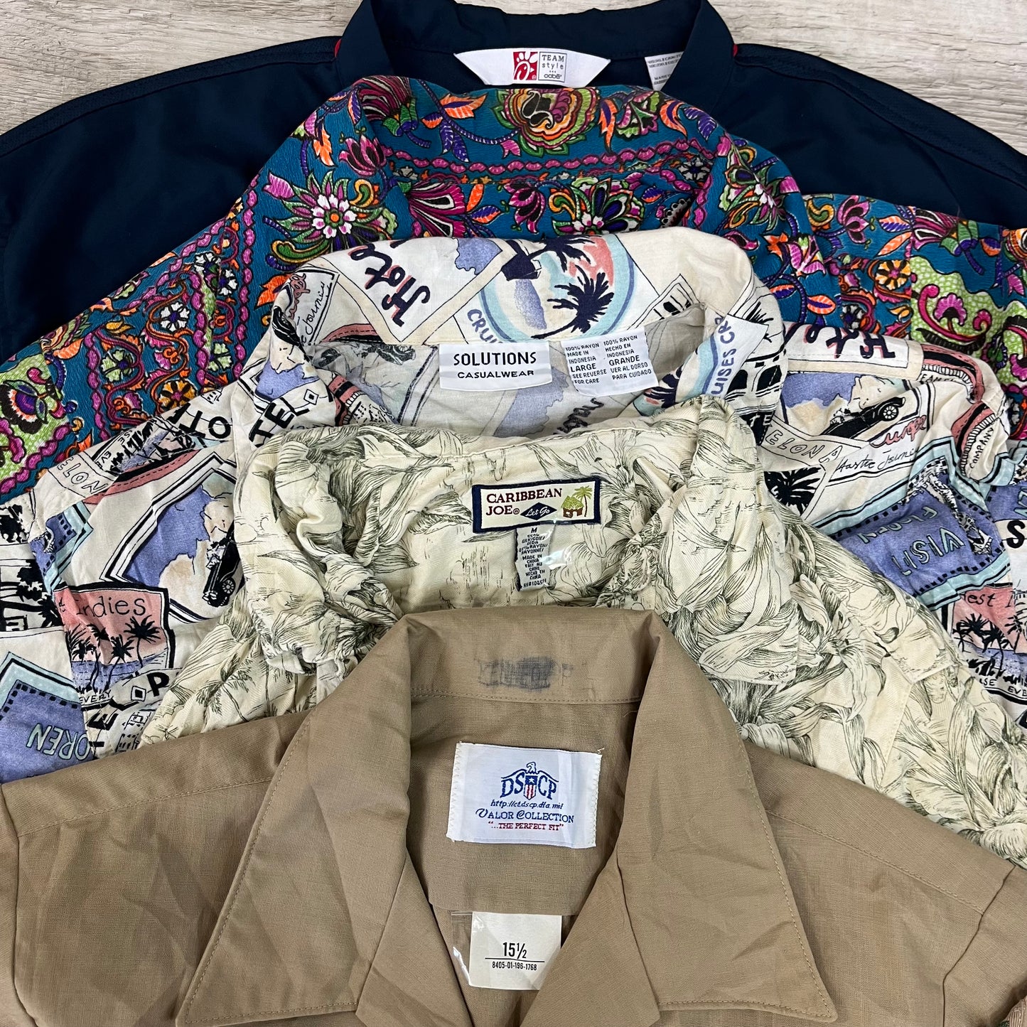 [現物] 半袖シャツミックス 20pcs C0715001