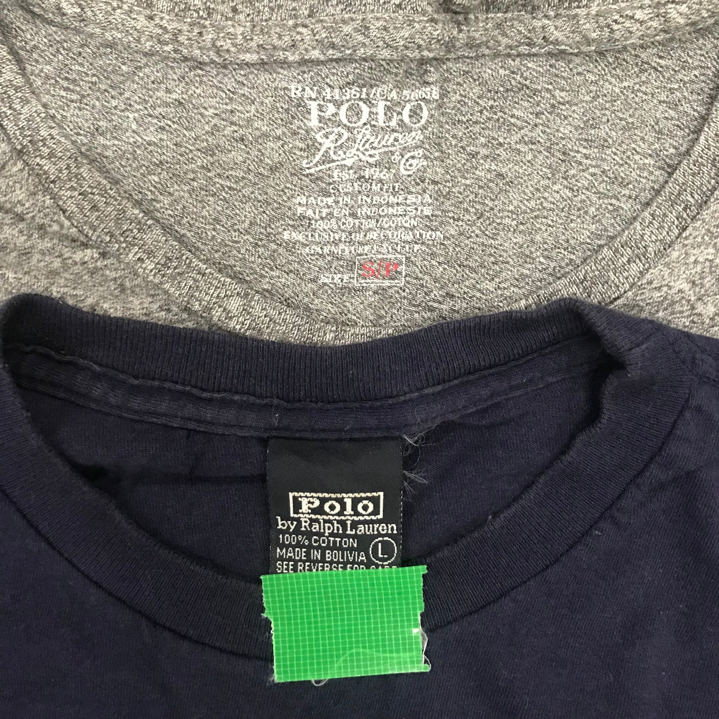 [現物] ラルフローレンTシャツ(スモールサイズ) 8pcs H0728006