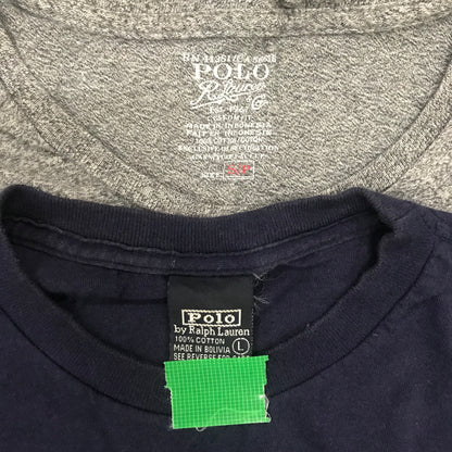 [現物] ラルフローレンTシャツ(スモールサイズ) 8pcs H0728006