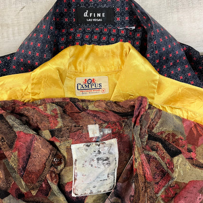 [現物] 長袖シルクシャツ 12pcs C0716003