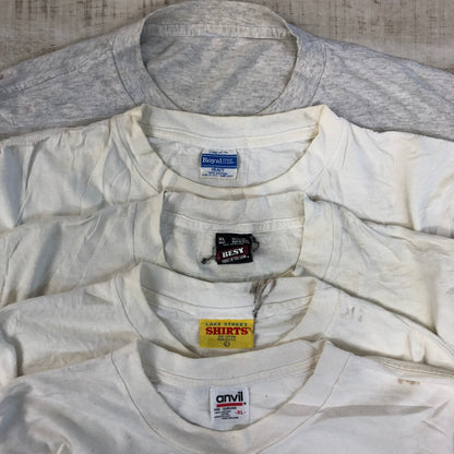 [現物] 90s 白Tシャツ(シミあり) 20pcs G0814002