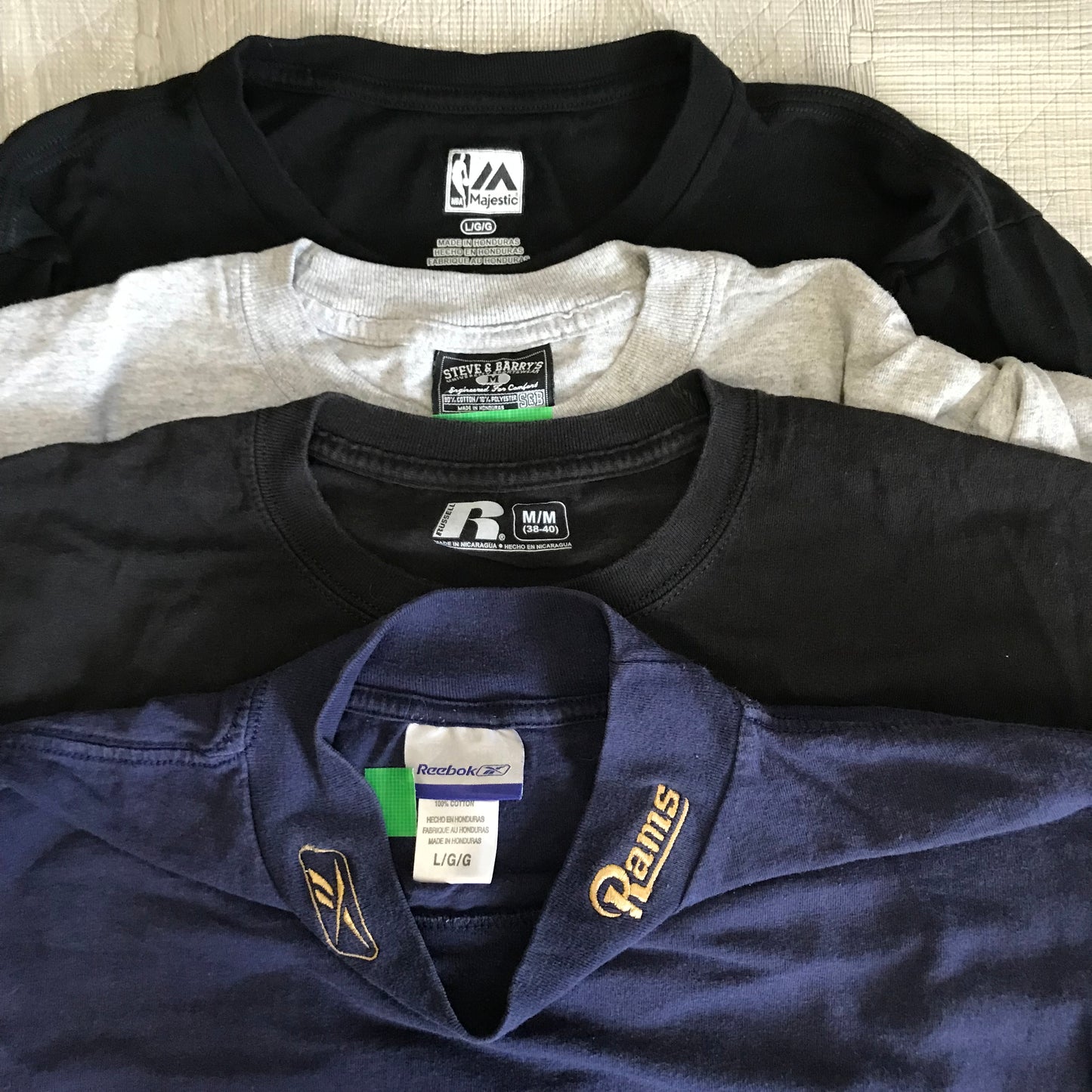 [現物] US ロンT/長袖Tシャツ 16pcs H0818003