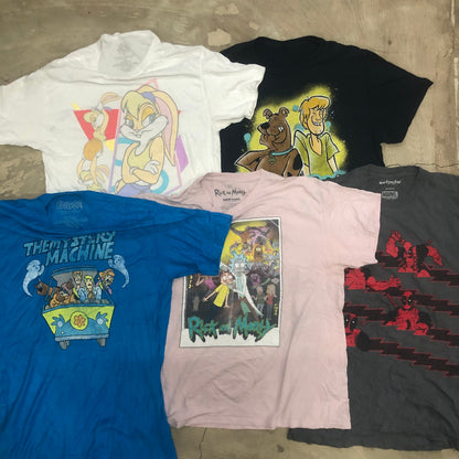 [現物] 00s アメコミ/キャラクターTシャツ 20pcs E0706002