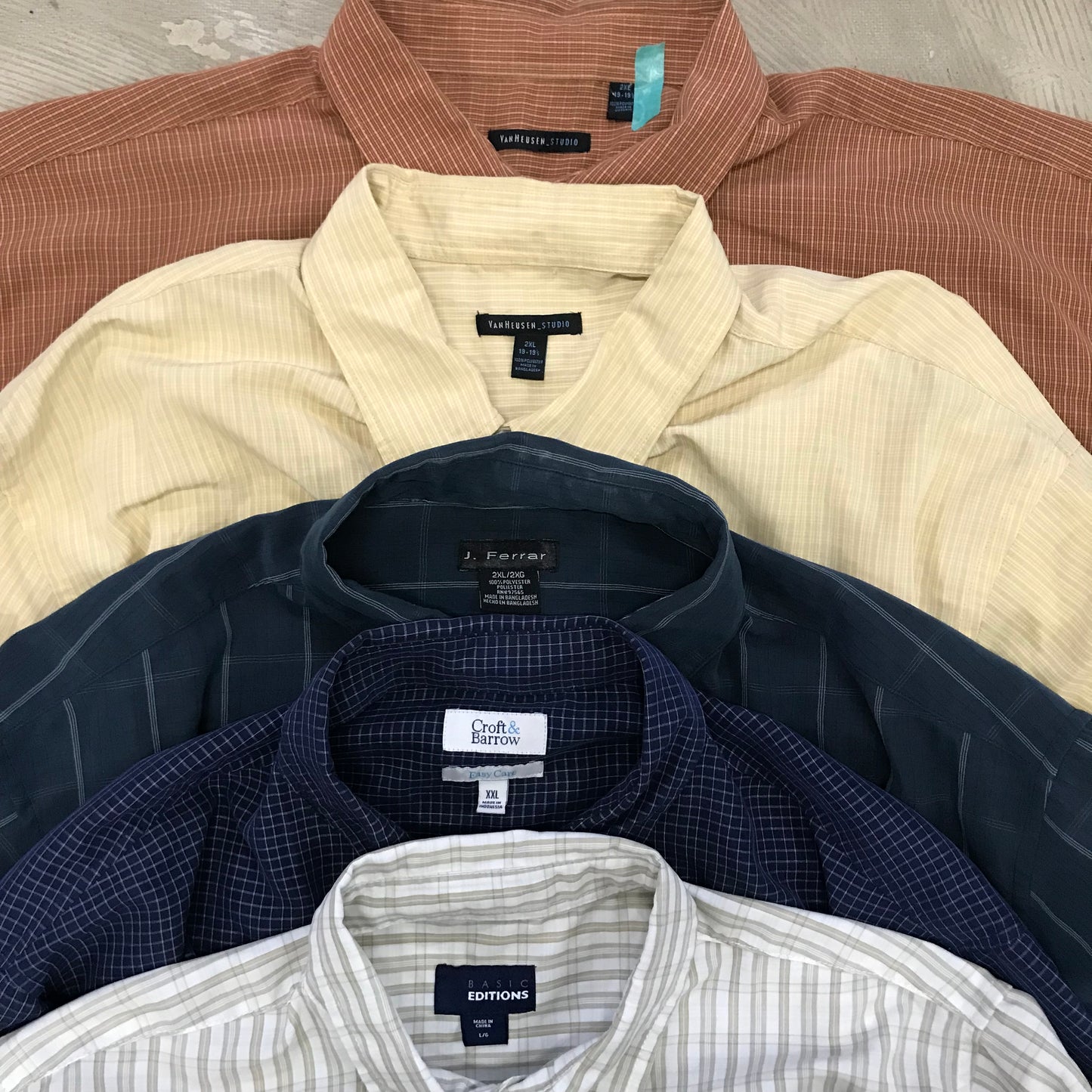 [現物] 半袖柄シャツ/アロハシャツ 20pcs D0716005