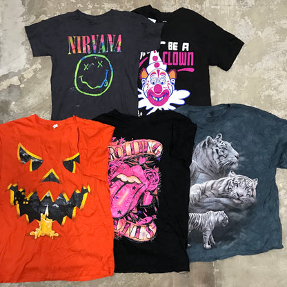 [現物] 00s アメカジプリントTシャツ 20pcs D0625004