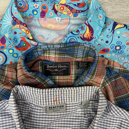 [現物] 長袖柄シャツ 11pcs G0821004