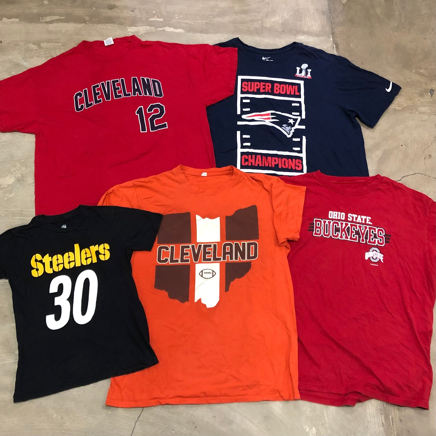 [現物] 00s カレッジ系Tシャツ 20pcs E0707002