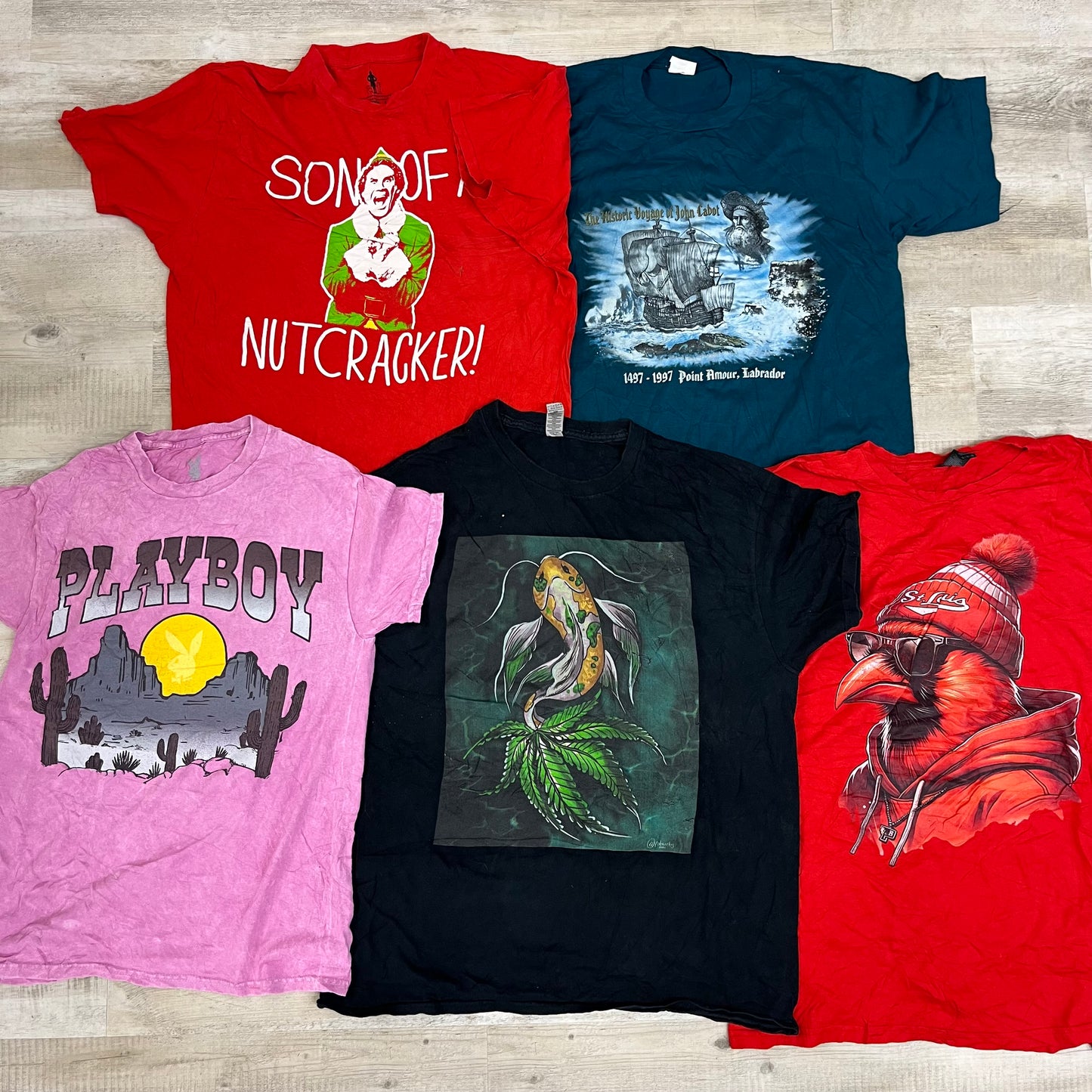 [現物] 00s アメカジプリントTシャツ 20pcs C0714004