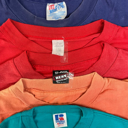 [現物] 90s カラーTシャツ 20pcs G0727002