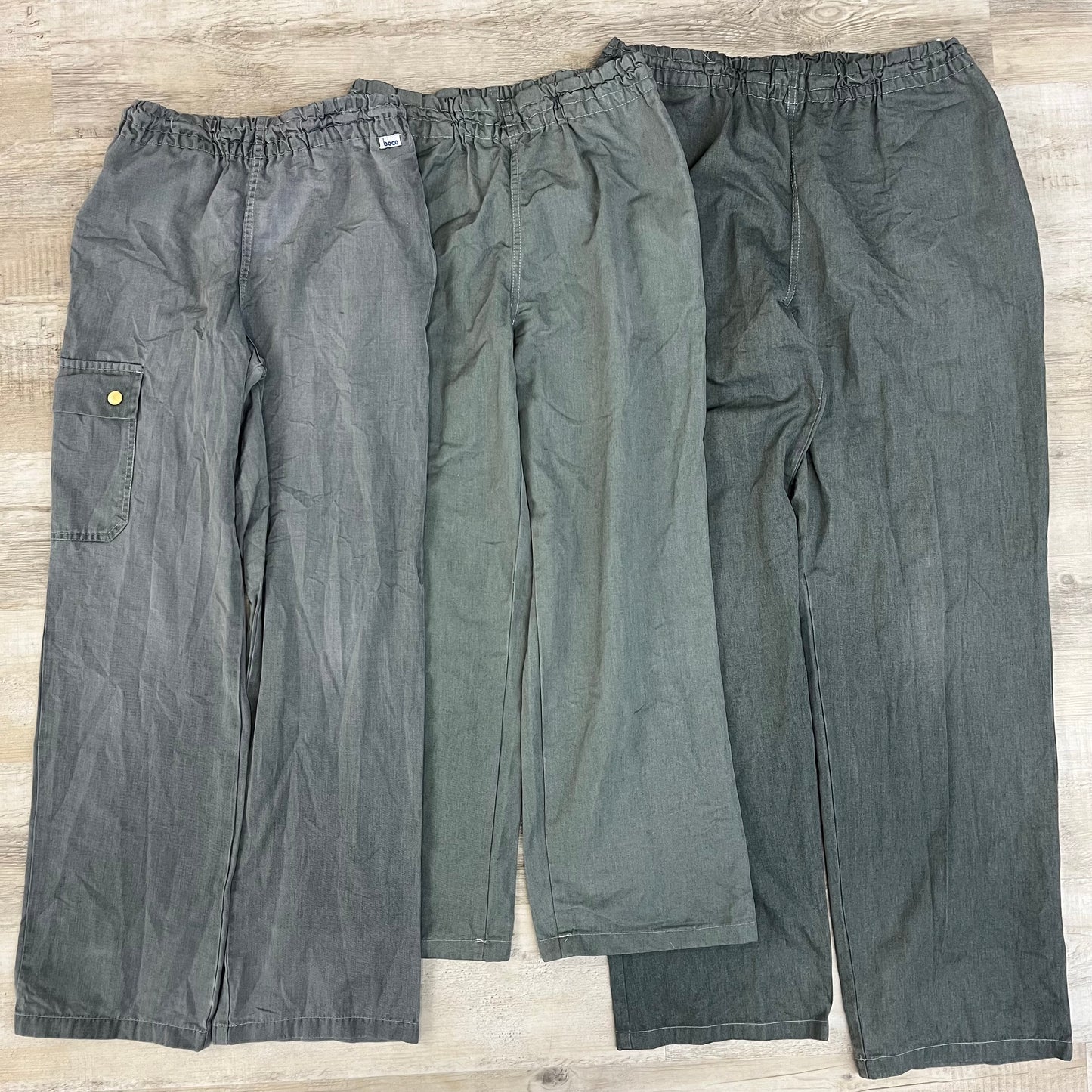 [現物] ユーロメディカルパンツ(グレー染め) 10pcs D0717005