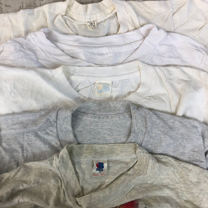 [現物] 90s 白Tシャツ(シミあり) 20pcs G0815002