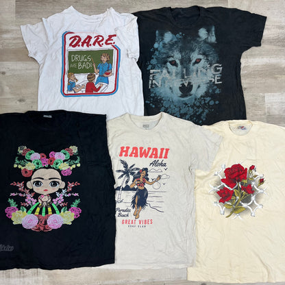 [現物] 00s アメカジプリントTシャツ 20pcs C0714005