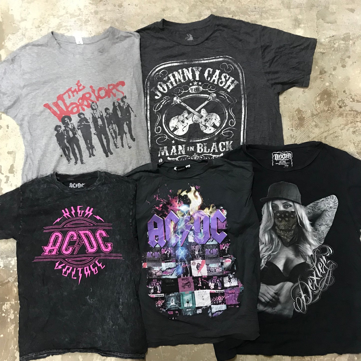 [現物] ミュージック/バンドTシャツ 21pcs D0714005