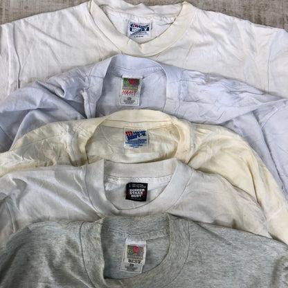 [現物] 90s 白Tシャツ(シミあり) 20pcs G0812001