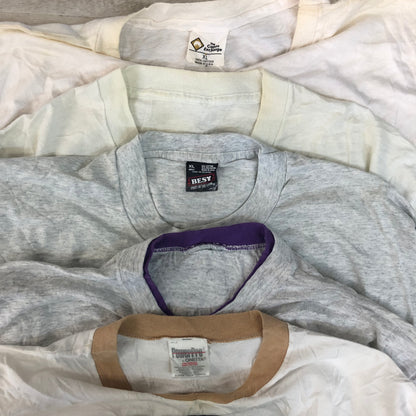 [現物] 90s 白Tシャツ(シミあり) 20pcs G0812003