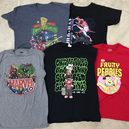 [現物] 00s キャラクターTシャツ 20pcs H0806004
