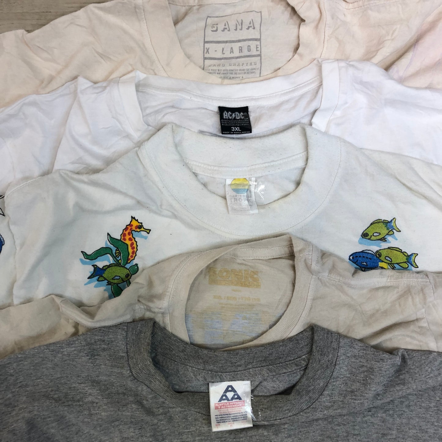 [現物] 00s 白Tシャツ(シミあり) 20pcs G0813002