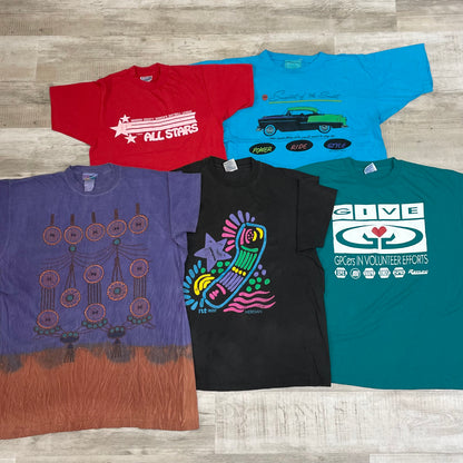 [現物] 90s カラーTシャツ 20pcs G0727002