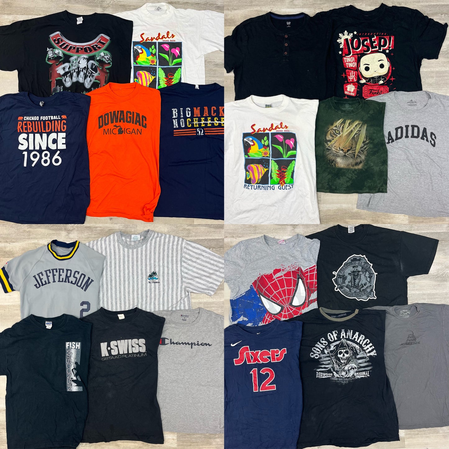 [現物] アメカジTシャツ 20pcs G0724004