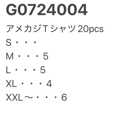 [現物] アメカジTシャツ 20pcs G0724004