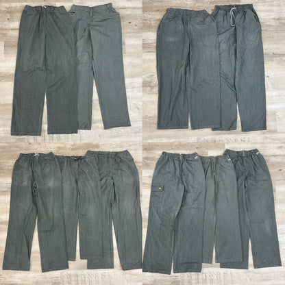 [現物] ユーロメディカルパンツ(グレー染め) 10pcs C0717001