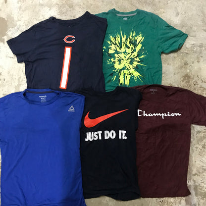 [現物] 00s スポーツブランドTシャツ 20pcs D0714004